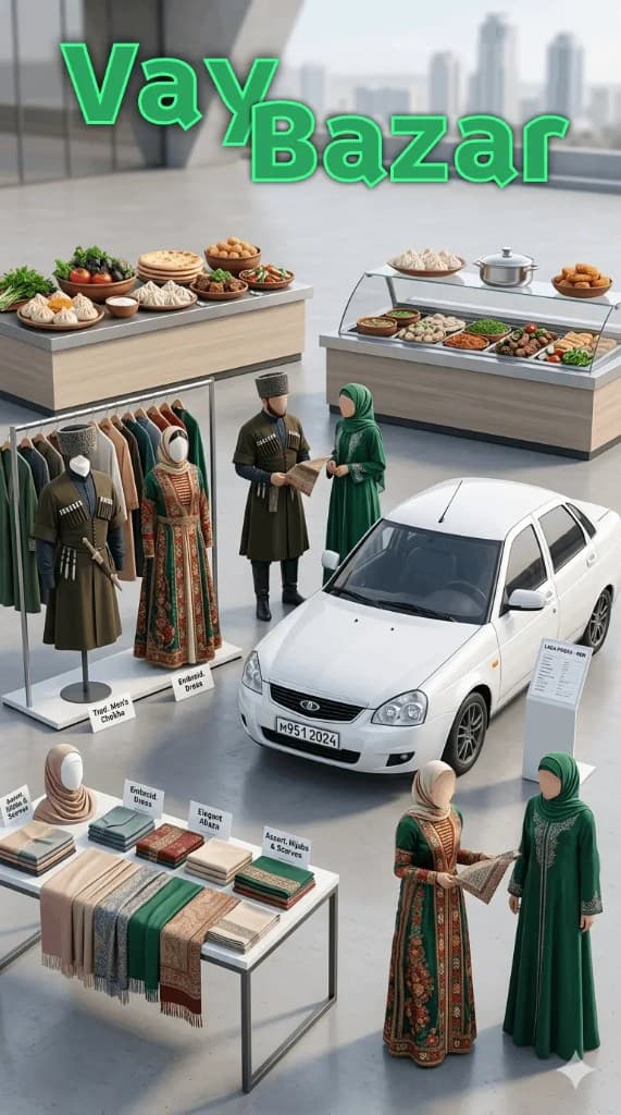 VayBazar, marché de la communauté vaynakh